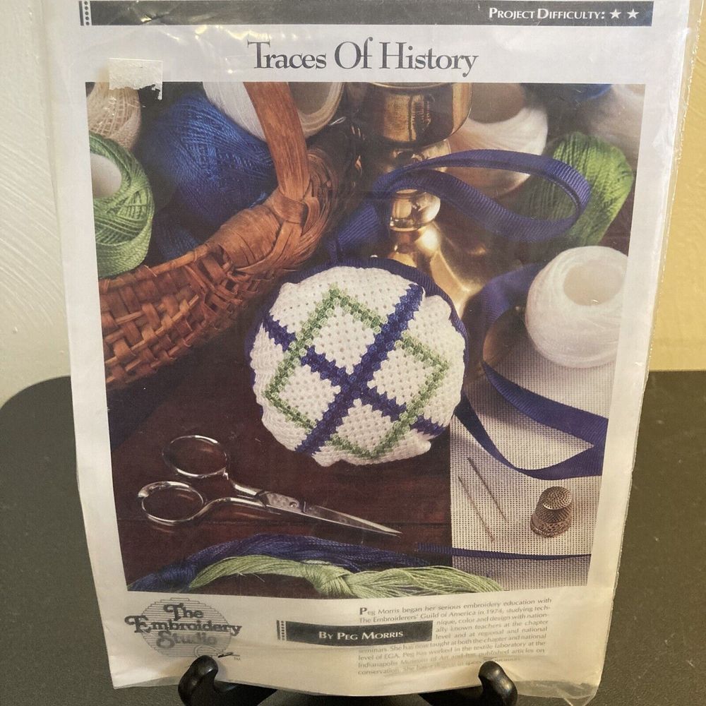 Rococo Ball‎ The Embroidery Studio Traces of History Pattern & Kit SEE DETAILS - Picture 8 of 10